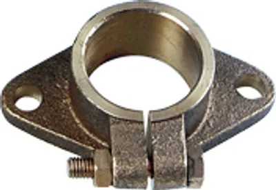 Image de Allpa Bride de montage en bronze Pour tube d'étambot Ø45mm (Pour arbre Ø30mm)