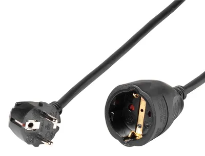 Image de VIVanco™Rallonge Schuko, câble d'alimentation