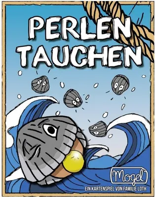 Produktbild von Perlentaucher Kartenspiel für Kinder, 2-4 Spieler, ab 6 Jahren