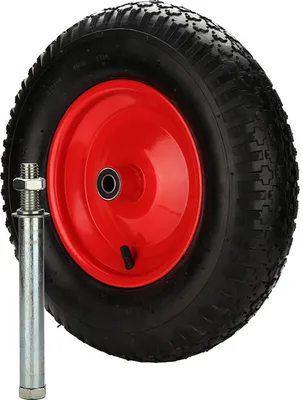 Produktbild von Hengda Ersatzrad Schubkarren Vollgummi Luft Reifen Gartenkarre Schubkarre 4.80 4.00-8