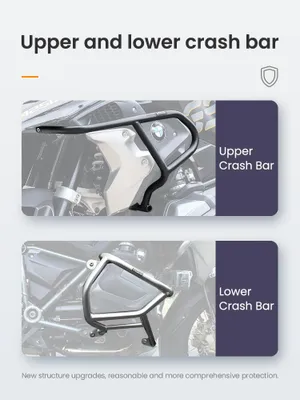 Zdjęcie produktu dla LOBOO Crash Bar do BMW R1250GS Silver CHG08SXSL
