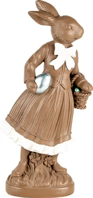 Immagine prodotto di Clayre & Eef figura decorativa coniglio 39 cm plastica marrone