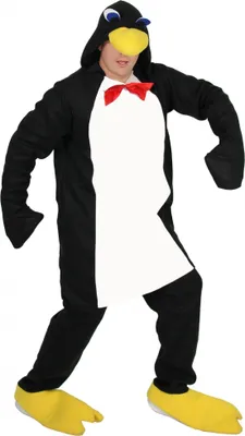 Produktbild von Pinguin Kostüm für Erwachsene Tierkostüm S - XXL, Größe:M