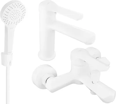 Produktbild von Mexen Sabre R05 Badewannenset, Weiß - 72103R05-20