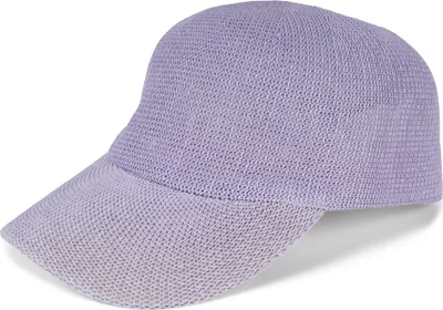 Produktbild von styleBREAKER Papierstroh Baseball Cap einfarbig | luftiges Sommer Basecap mit Metallschnalle verstellbar | Uni Cap mit Schweißband für Damen und Herren