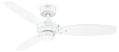 Productafbeelding van Westinghouse plafondventilator Jet II, wit, 105 cm, met trekkoord