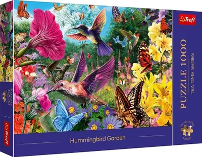 Immagine prodotto di Trefl TREFL Premium Plus Puzzle Hummingbird Garden, 1000 pcs