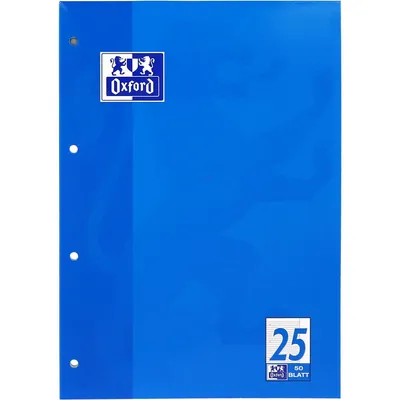Produktbild von Oxford 100050350, Blau, A4, 90 g/m²