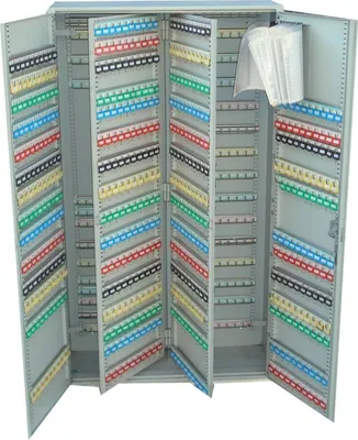 Produktbild von Schlüsselschrank 860 H. 2 -türig 1300x730x250