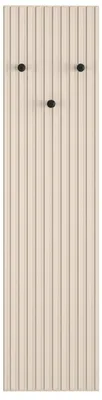 Obrázek produktu pro Selsey CALETTO - Nástěnný věšák s lištami - 34 cm - béžový