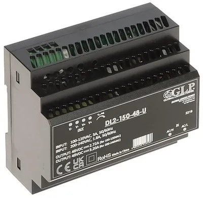 Zdjęcie produktu dla Zasilacz impulsowy 150W 48V DL2-150-48-U do systemów przemysłowych