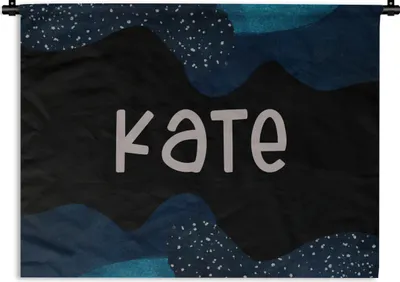 Produktbild von MuchoWow® Wandteppich Wandbehang Kate - Pastell - Mädchen 60x45 cm Tapisserie Dekoration Wandtuch - Das Schlafzimmer