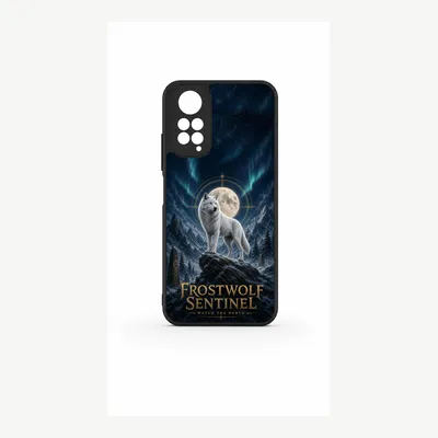 Zdjęcie produktu dla Etui do telefonu Xiaomi Redmi Note 11 4G, pokrowiec ochronny z motywem Frostwolf – LUNØIR ©