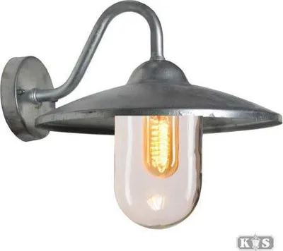 Produktbild von Außenlampe im rustikalen Stil aus verzinktem Stahl