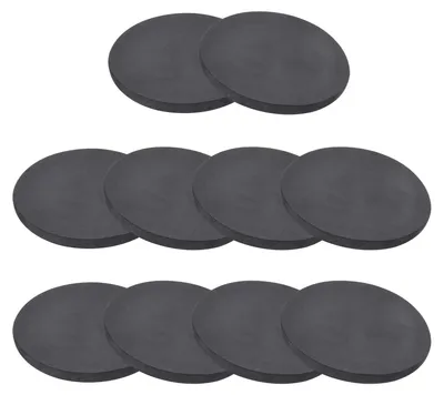 Gummiringe 75x6 mm, 10 Stück, schwarz, für Dichtungen und Abstandshalter