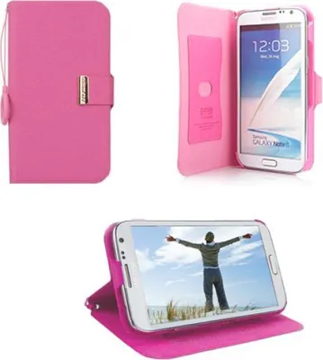 Produktbild von Kalaideng Folio-Tasche Unique für Samsung Galaxy Note 2 N7100 rosa