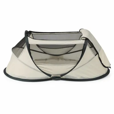 Produktbild von DERYAN BabyBox Campingbett - Babyzelt - Creme