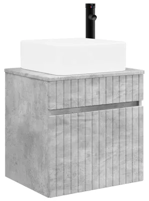 Immagine prodotto di Mobile lavabo da parete Grigio Cemento 49 x 41 x 63 cm
