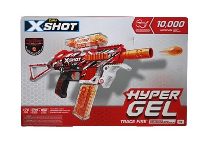 Produktbild von X-Shot Hyper Blaster Trace Fire mit 10.000 Kugeln von ZURU Spielzeugpistole