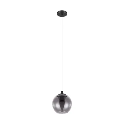 Immagine prodotto di Lampadario Moderno Ariscani 1 Luce Acciaio Nero