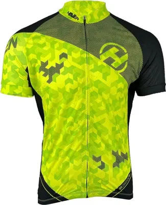 Produktbild von HAVEN Kurzarm Fahrradtrikot - SINGLETRAIL NEO - Grün/Schwarz M