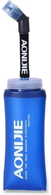 Produktbild von Faltbare Trinkflasche Soft Flask 350ml BPA-frei TPU für Trinkrucksack Sport