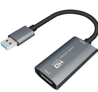 Produktbild von HDMI Audio & Video Capture Card (HDMI-kompatibel) 1080P Input HDMI Output USB-C