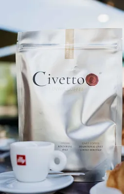 Produktbild von Civetto® Kopi Luwak Kaffeebohnen 500g – Premium Arabica Kaffee aus Indonesien – Medium Roast Ganze Bohnen