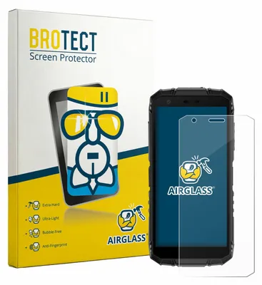 Produktbild von BROTECT Schutzglas für Doogee Fire 3 Schutzfolie Panzer Folie Glas Display Schutz klar