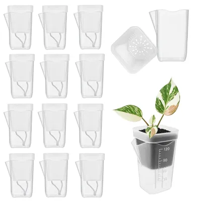 Produktbild von Omgoods – Set aus 20 selbstbewässernden Pflanzgefäßen mit Wasserstandsanzeige