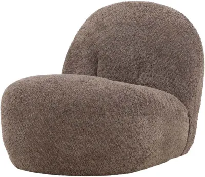 Zdjęcie produktu dla FURNLUX Fotel Omaha Brązowy 65cm / Hauptfarbe: Braun / Abmessungen: 65 x 87 x 61 cm