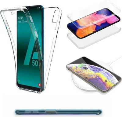 Produktbild von Samsung Galaxy A52 Hülle Silikon 360 Grad Hülle Rundum Schutz Silikon Hülle Bumper