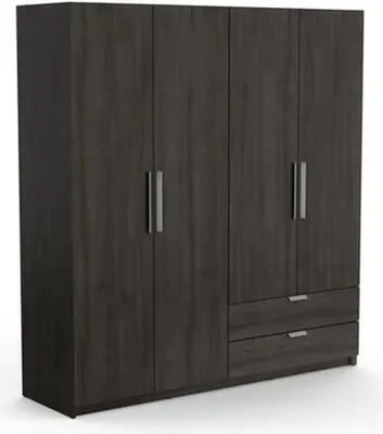 Produktbild von Kleiderschrank >Glory2< in Kronberg Eiche aus Holzwerkstoff - 178x192x51 (BxHxT)