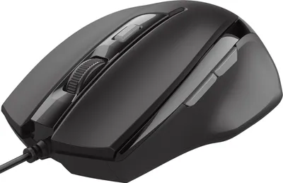 Obrázek produktu pro Trust Voca, Pro praváky, Optický, USB Typ-A, 2400 DPI, Černá