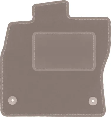 Immagine prodotto di Tappetino conducente in velluto beige compatibile con Volkswagen Passat B8 (2015-, sedan, station wagon, variant, alltrack) – con fissaggi – su misura