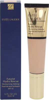 Produktbild von Estée Lauder Futurist Hydra Rescue, Tube, Flüssigkeit, Universal, Feuchtigkeitsspendend, Feuchtigkeitsspendend, Nährend, Aufpolsterung, Beruhigend, Licht, Beige