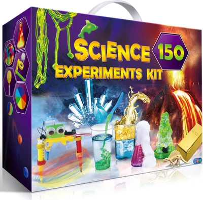 Obrázok produktu pre Sady experimentov pre deti, 150 experimentov, objavovanie vedy, vhodné do školy