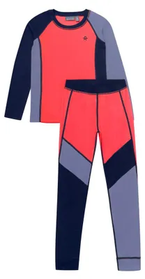 Produktbild von Color Kids Kinder Sportunterwäsche Ski Underwear Colorblock 742410 Pink 164