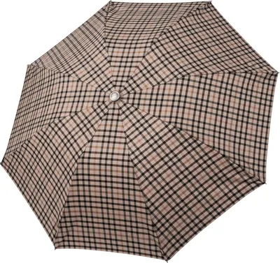 Produktbild von doppler Manufaktur Taschenregenschirm Regenschirm Rancher Zürs Nature Check braun