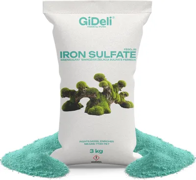 Produktbild von Eisensulfat 3kg Heptahydrat Hortensiendünger Garten Landwirtschaft FeSO4 GiDeli