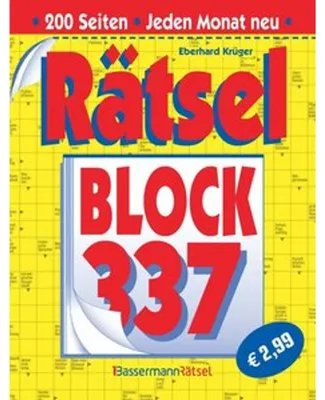 Immagine prodotto di Rätselblock 337 (5 Exemplare à 2,99 EUR)