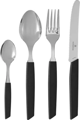 Produktbild von Victorinox Swiss Modern Besteck-Set 24 tlg. Schwarz