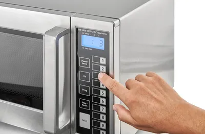 Produktbild von Caso CM 1000 Ceramic Electronic Mikrowelle, Farbe:Silber