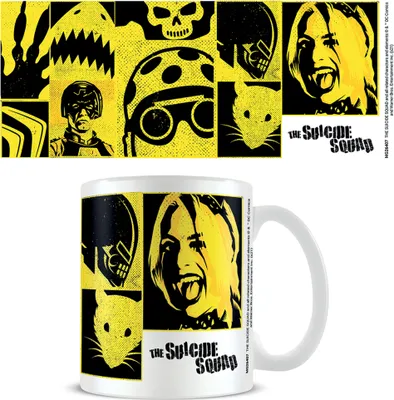 Produktbild von Suicide Squad, The - Lizenz Tassen - Warning