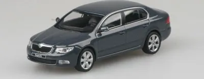 Obrázek produktu pro Škoda Superb II (2008) - Šedá Anthracite Metalíza ABREX 1:43