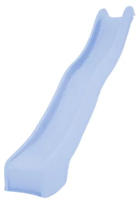 Productafbeelding van Glijbaan 3 meter met wateraansluiting pastel blauw kunststof