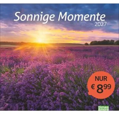 Image de times&more Moments ensoleillés – Calendrier illustré 2027
