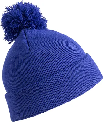 Zdjęcie produktu dla Result Winter Essentials RC028J | Junior Pom Pom Beanie Czapka zimowa dla dzieci - Kolor: Royal - Rozmiar: Jeden rozmiar