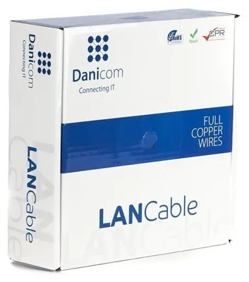 Produktbild von DANICOM CAT7 S/FTP 50m Starrleiter - LSZH (Dca)