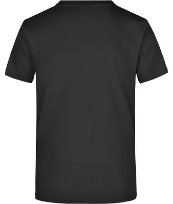 Produktbild von James and Nicholson - T-Shirt für Herren LT3157 (L) (Schwarz)